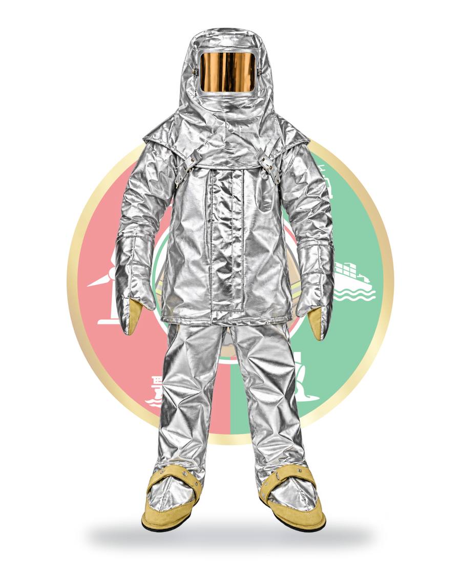 Aluminium Fire Entry Suit EN 1486